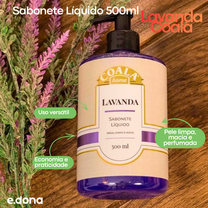 Sabonete Líquido Lavanda 500ml Coala - e - dona