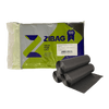 Saco de lixo preto 60 litros Rolo reciclado Econômico Zibag com 100 unidades