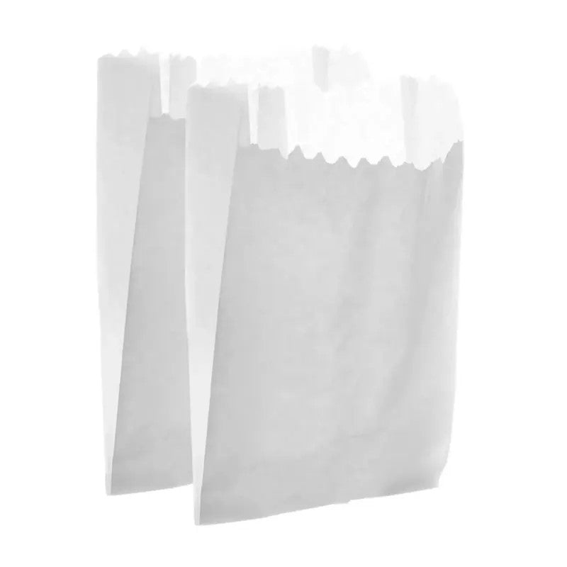 Saco de papel 1/2 kg para Lanche e Pipoca 10x18cm Cardoso com 500 unidades - e - dona