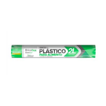 Saco Plástico Para Freezer 2 Litros Bricoflex - e - dona