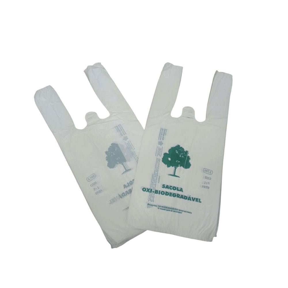 Sacola Oxi - Biodegradável Impressa 30x40 Altaplast com 1.000 unidades - e - dona