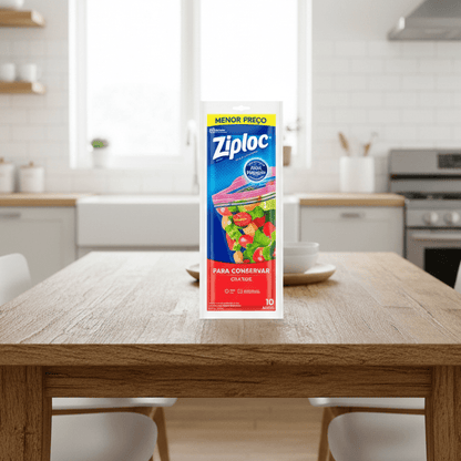 Sacos Herméticos Grande Ziploc 10 Unidades - e - dona