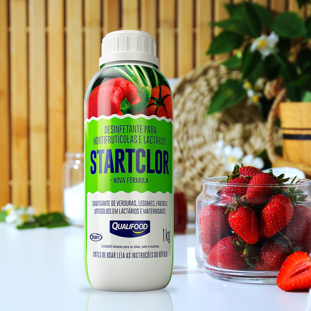 Sanitizante de Frutas e Verduras Startclor 1kg - e - dona