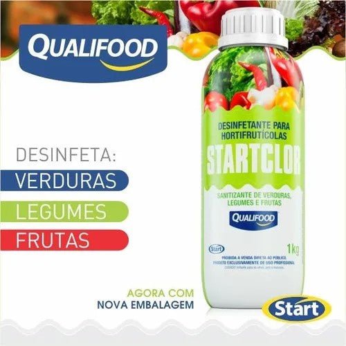 Sanitizante de Frutas e Verduras Startclor 1kg - e - dona