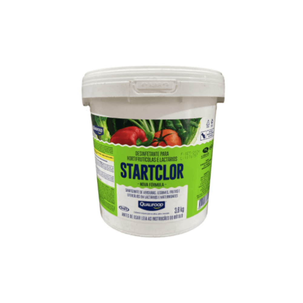 Sanitizante de Frutas e Verduras Startclor 3,6Kg - e - dona