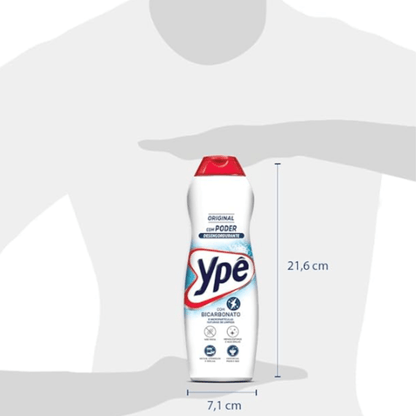 Saponáceo Cremoso 300ml Original Ypê - e - dona