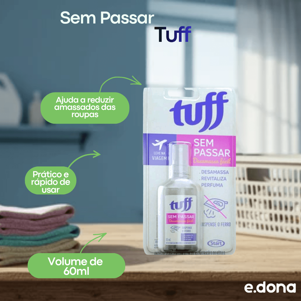 Sem Passar Tuff Blister 60ml | e.dona