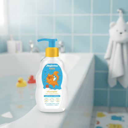 Shampoo Liso Leve e Solto 220ml Kids Anjinho - e - dona