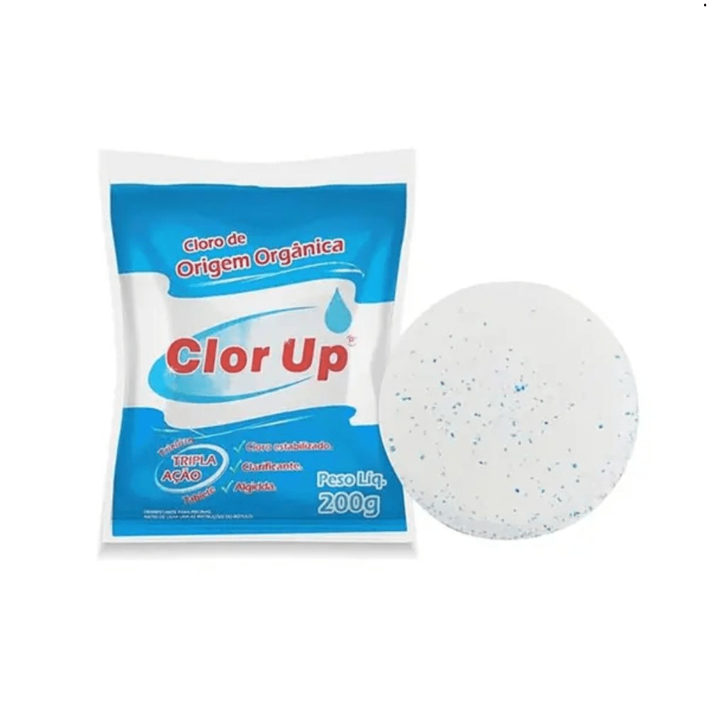 Tablete Clor Up Tabs 200g Tripla Ação - e - dona