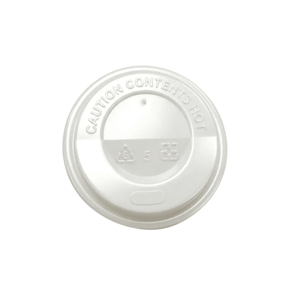 Tampa Descartável com Bico Dosador para Copo de Papel 120ml Gpack - 50 Unidades - e - dona