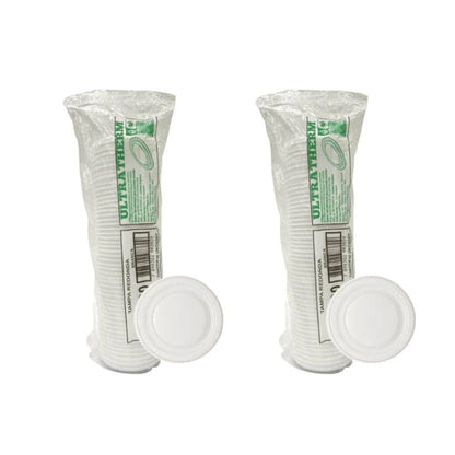Tampa para Potes de isopor 200/300ml Ultratherm com 400 unidades - e - dona