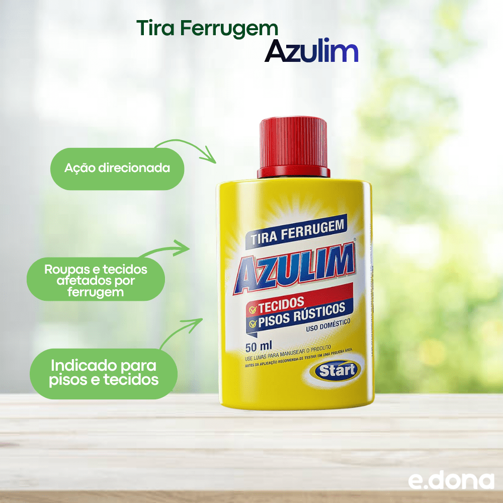 Tira Ferrugem Azulim 50ml - e - dona