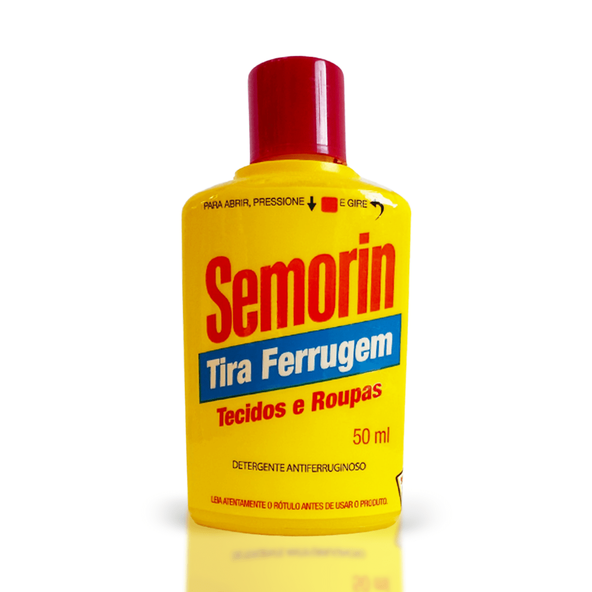 Tira Ferrugem Semorim 50ml Ideal para Tecidos e Roupas - e - dona