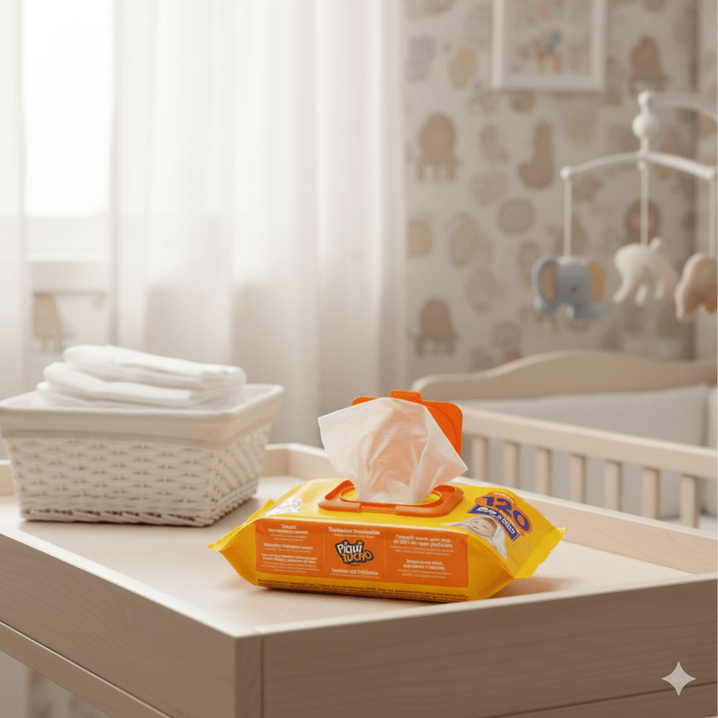 Toalha Umedecida Piquitucho Premium com 120 Unidades - e - dona