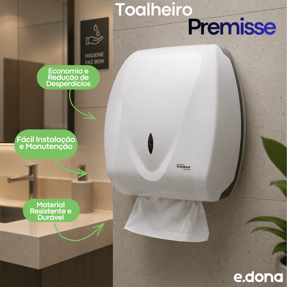 Whitebrothers DS-3 100mmストローク Toalheiro 2/3 Dobras Premisse Branco Velox | e.dona