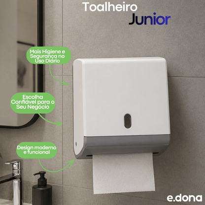 Toalheiro Junior para Papel Interfolha 2/3 Dobras N° 15 - e - dona